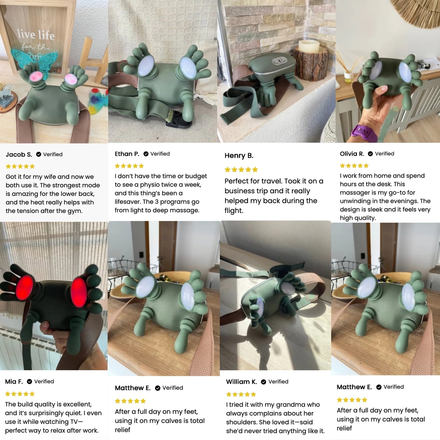 HealCurve Electric 4D Neck & Back Massager – Pain & Muscle Relief