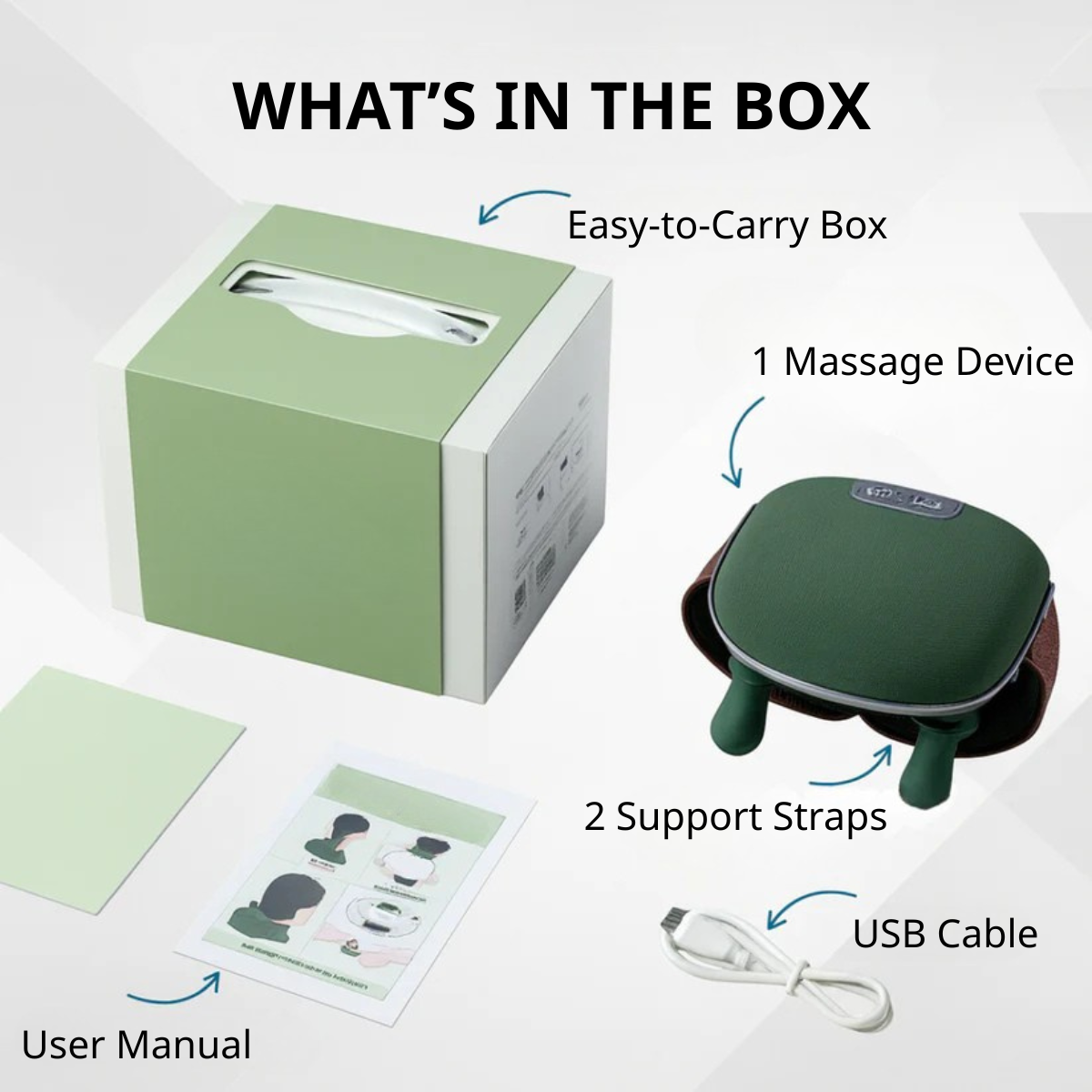 HealCurve™ Electric Neck & Back Massager for Daily Relaxation